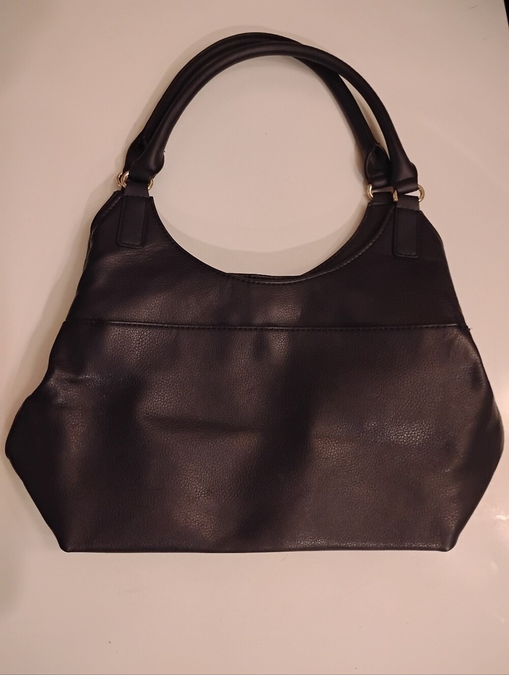 APT 9 Classic Dark Navy Blue Women's Shoulder Bag Purse With Pockets Divisions